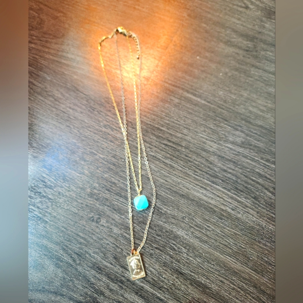 Double Layer Long Neckalce